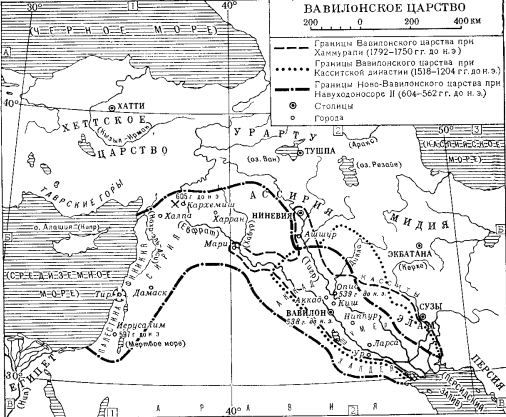 Территория Вавилонии, достаточно большого государства.