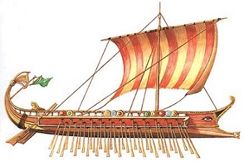 Древнегреческие судна. Как развивалось судостроение в Древней Греции, а именно в Афинах.